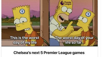 Padahal ke depannya Chelsea akan memainkan laga besar. Duh. Foto: Twitter/X