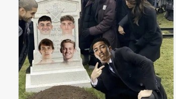 Padahal, ini adalah El Clasico perdana yang dijalani Bellingham tapi ia jadi bintang lapangannya. Foto: Twitter