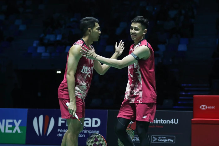 Fajar Alfian/Muhammad Rian Ardianto di French Open 2023