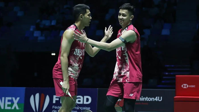 Fajar Alfian/Muhammad Rian Ardianto di French Open 2023