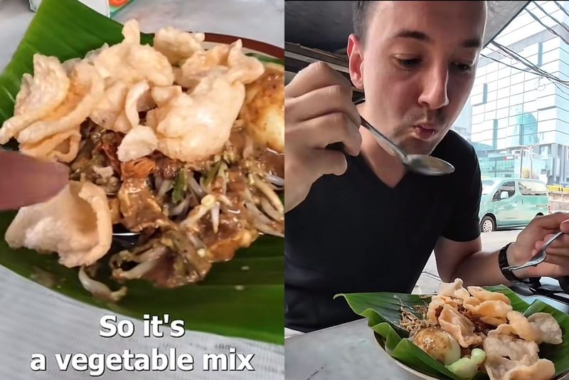 Ken Abroad, bule asal Jerman viral di Indonesia karena kerap kulineran