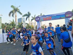 Mal Artha Gading Ajak Keluarga Seru-seruan Lari Sehat di Kiko Run