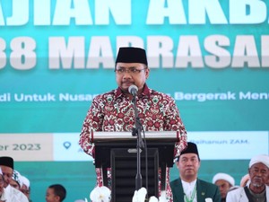 Menag Yaqut Ajak NWDI Tingkatkan Kualitas Pendidikan