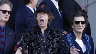 Mick Jagger Nonton El Clasico, Barcelona Gagal Beri Satisfaction