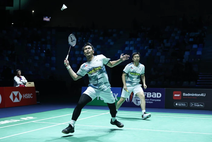 Mohammad Ahsan/Hendra Setiawan di French Open 2023