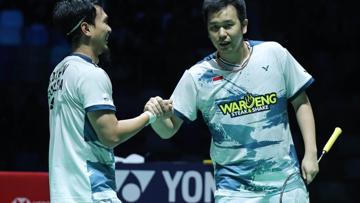 Mohammad Ahsan/Hendra Setiawan di French Open 2023