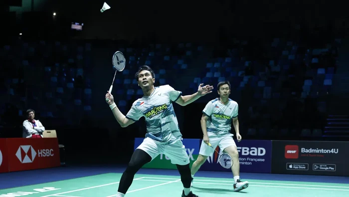 Mohammad Ahsan/Hendra Setiawan di French Open 2023