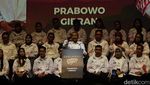 Momen Prabowo Sampaikan Optimismenya Saat Deklarasi Penerus Negeri