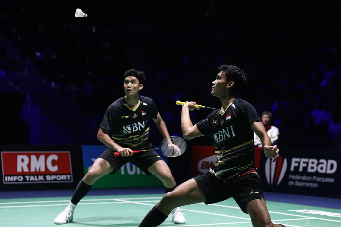Muhammad Shohibul Fikri/Bagas Maulana di French Open 2023