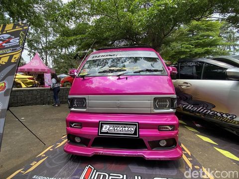 Penampakan angkot sultan di Sukabumi