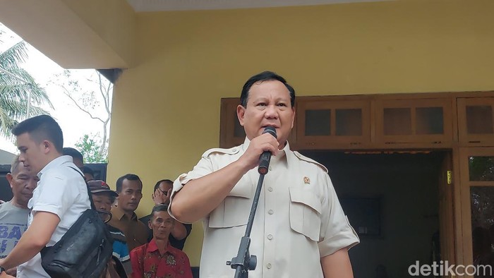 Prabowo Subianto. (Rumondang/detikcom)