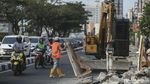 Proyek Trotoar Margonda Depok Dikebut, Begini Progresnya