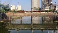  BPBD Kota Surabaya sendiri mengerahkan 500 personel dalam  proses pembersihan eceng gondok di sungai Kalisari Damen.