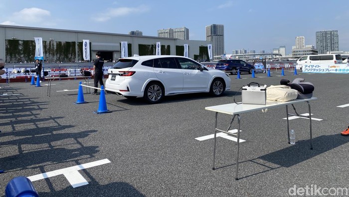 Tes Subaru EyeSight di Japan Mobility Show 2023