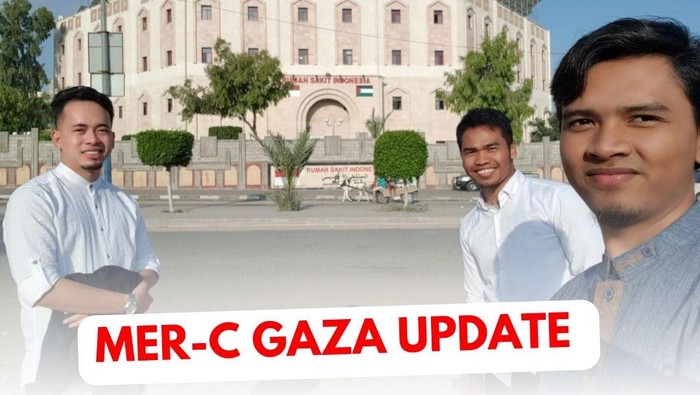 Tiga relawan MER-C Indonesia di Gaza hilang kontak (Dok. MER-C Indonesia)