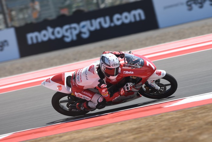 Veda Ega Pratama di Idemitsu Asia Talent Cup 2023