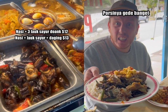 Warteg di Australia dengan menu nasi rames, nasi goreng, dan masakan indonesia lainnya.