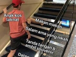 10 Meme Pergi Kondangan, Makan Gratis Nih Ye!