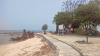 Benteng Martello berada di Pulau Kelor, Kepulauan Seribu. (bonauli/detikcom)
