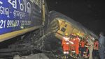 Geger Dua Kereta Tabrakan di India, 13 Orang Tewas