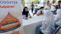 Kampanye Gerakan Aksi Muslim Antisipasi Masalah (AMANAH) digelar di Ponpes Assalafi Al Fitrah Semarang, Jawa Tengah. 