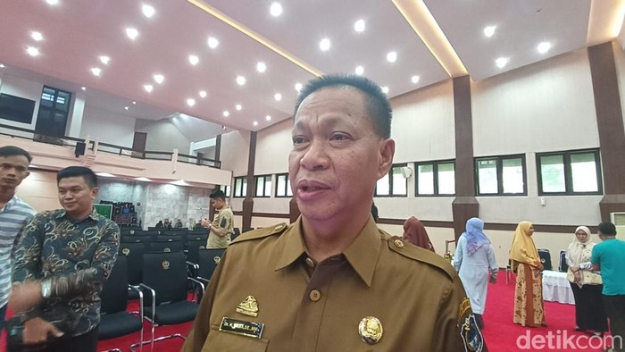 Pj Bupati Enrekang H Baba yang akan dilantik.