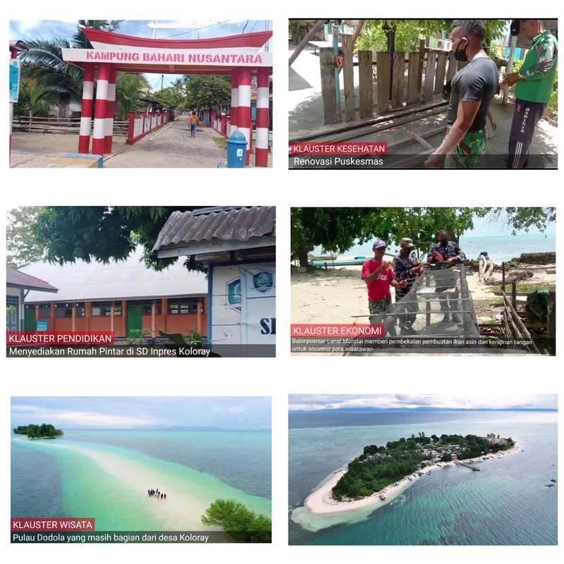Kampung Bahari Nusantara di Morotai