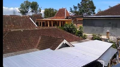 Penampakan Deretan Rumah Gedong di Wonogiri Milik Para Pedagang Bakso