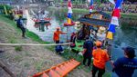 Kemeriahan Pawai Lumbung Sungai di BKT