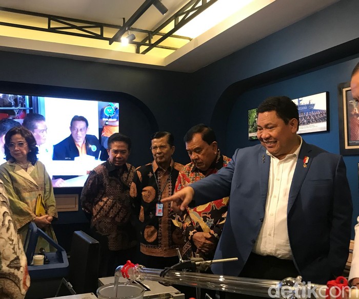 Kepala BNN Komjen Petrus Reinhard Golose meresmikan museum antinarkotika, bernama Pranidha Ranajaya Ghanavara yang disebut pertama di Indonesia dan ASEAN. (Fitrya Anugrah/detikcom)