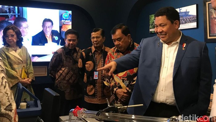 Kepala BNN Komjen Petrus Reinhard Golose meresmikan museum antinarkotika, bernama Pranidha Ranajaya Ghanavara yang disebut pertama di Indonesia dan ASEAN. (Fitrya Anugrah/detikcom)