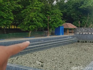 Kondisi TKP Siswa SMP Tewas Tenggelam di Umbul Gedaren Klaten