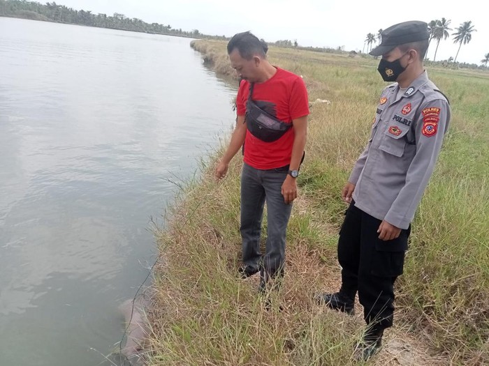 Lokasi penemuan mayat di Sungai Citanduy, Pangandaran