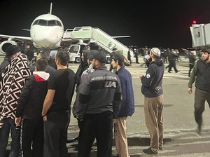 Demonstran Rusia Serbu Bandara Cari Warga Israel, 60 Orang Ditangkap