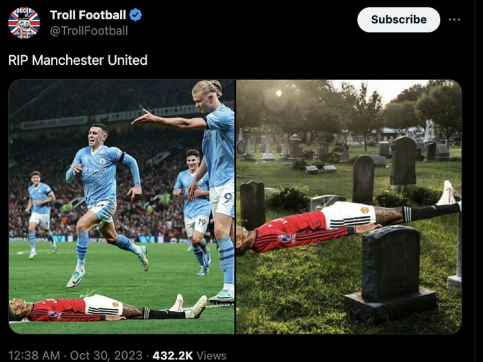 Meme Derby Manchester