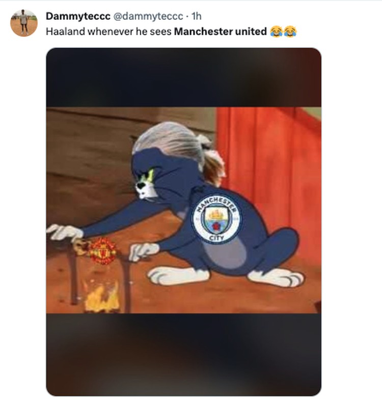 Meme Man City vs MU