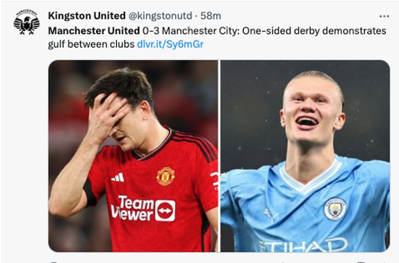 Meme Man City vs MU