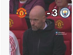 Meme Monster Haaland Menggila Bantu Man City Bantai MU