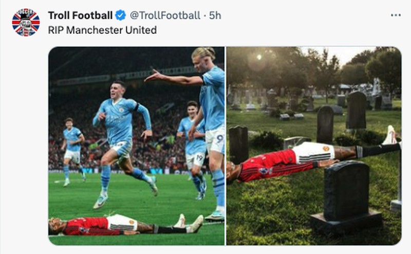 Meme Man City vs MU
