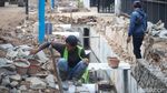Mengintip Progres Penataan Trotoar Velodrome-Pulomas