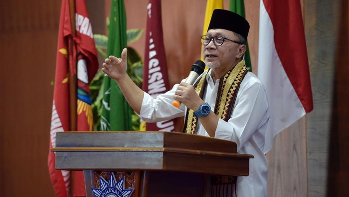 Menteri Perdagangan Zulhas