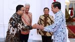 Momen Pertemuan Jokowi dengan 3 Capres di Istana