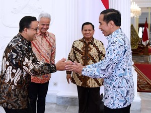 Geisz Bandingkan Salaman Capres ke Jokowi, Dahnil Ungkit Anies Salim Paloh