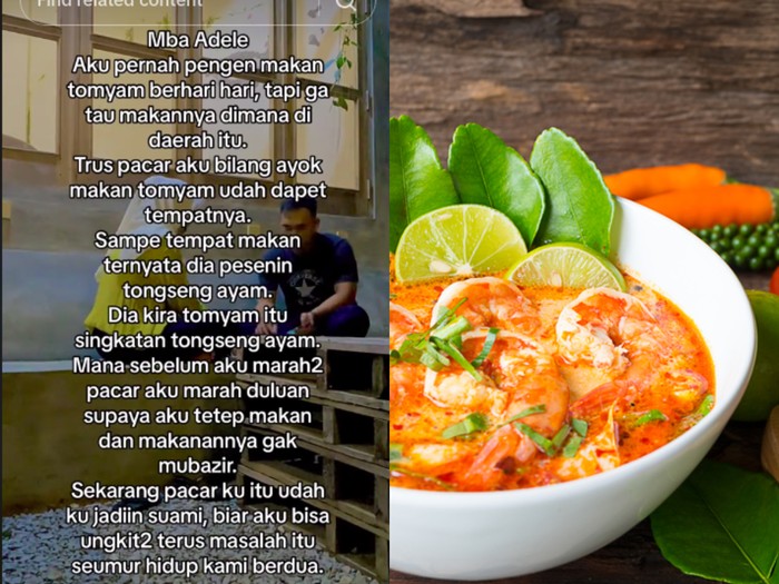 Ngidam tomyam malah dibeliin tongseng ayam