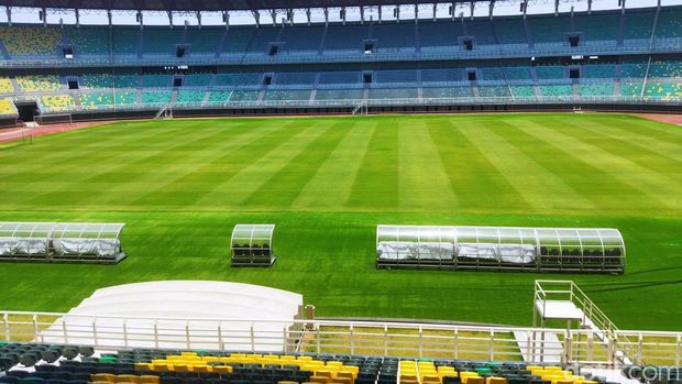 Penampakan Stadion GBT menyambut Piala Dunia U-17