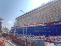 Kapal Cruise Celebrity Solstice Sandar di Bali, Indonesia Potensi Raup Cuan
