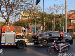 Kagetnya Pemilik Veloz Saat Mobilnya Tertimpa Pohon Asem Londo