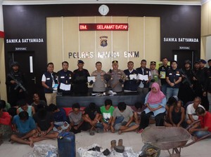 16 Orang Jadi Tersangka Penambangan Batu bara Ilegal di Muara Enim