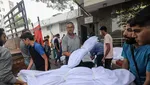 Melihat Lebih Dekat, Puluhan Jenazah Korban Bom Israel Dimakamkan Tanpa Nama