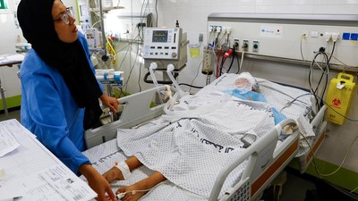 RS di Gaza Penuh Saat Jumlah Korban Terus Meningkat